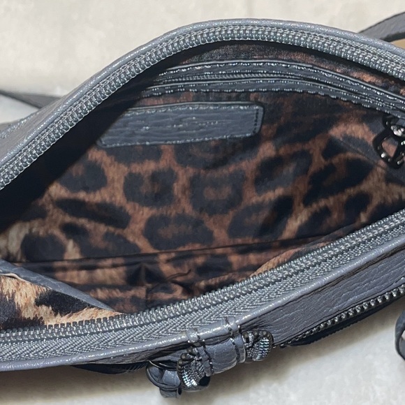 Jessica Simpson charcoal grey crossbody - Picture 2 of 3